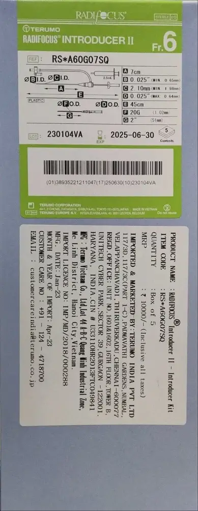 Terumo Radial Sheath